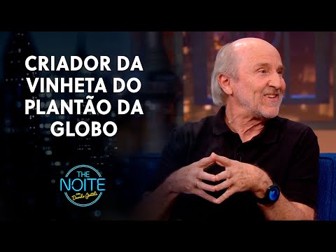 Designer Hans Donner é um dos criadores da vinheta de Plantão da Globo | The Noite (11/11/21)