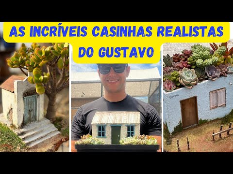 Como fazer? Fica no tempo? Você vai se apaixonar por esses mini jardins????