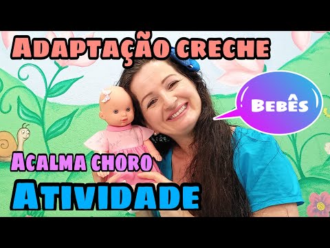 Atividade de ADAPTAÇÃO para acalmar BEBÊS.