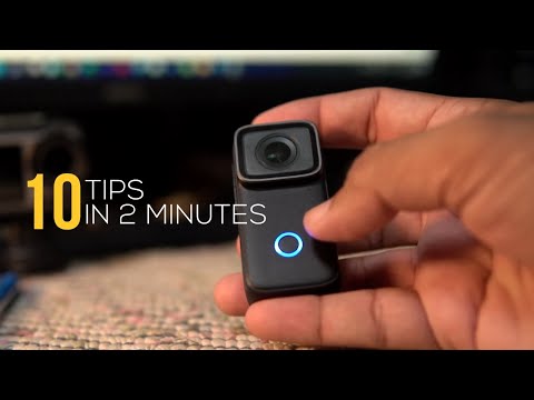 10 tips in 2 minutes SJCAM C200 mini 4k Action camera