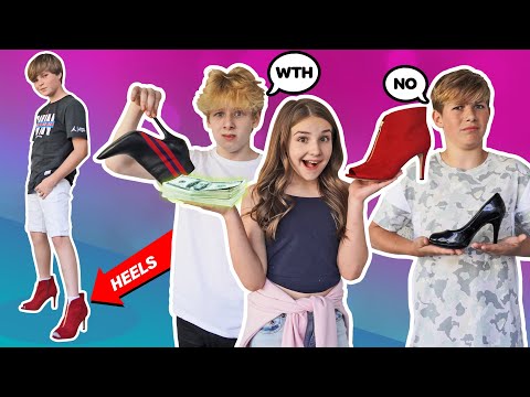 Thumbnail for LAST TO LEAVE HIGH HEELS WINS iPHONE 11 w/ my CRUSH & Ex BOYFRIEND **Challenge** ????| Piper Rockelle