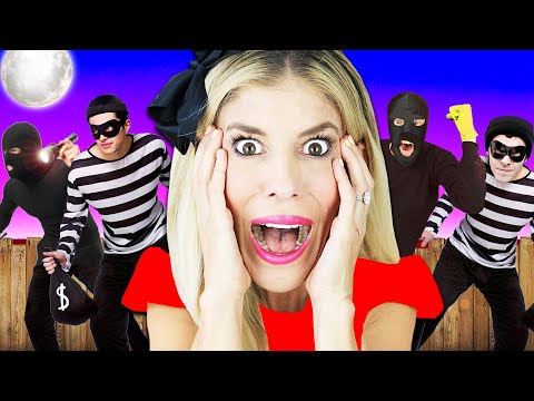 Giant HOME ALONE Trap inside DOLLHOUSE in Real Life! Rebecca Zamolo