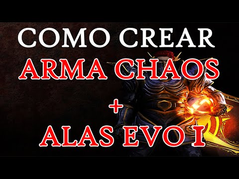 Como crear arma Chaos y Alas S1 Mu online