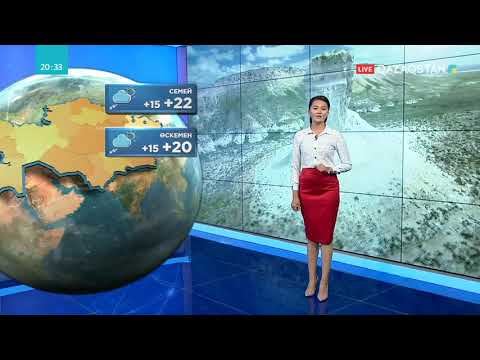 27 шілде, сенбі күнге арналған ауа райы болжамы