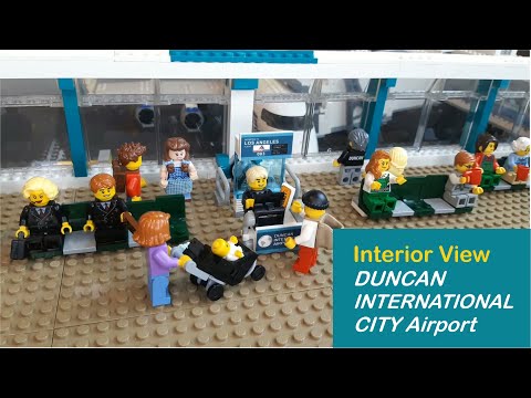 Thumbnail for LEGO Duncan  Int’l. City Airport (MOC) – The Interior