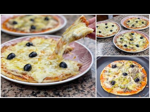 Thumbnail for بيتزا المقلاة  سريعة التحضير???? بدون فرن إقتصادية و لذيذ جداا.. وصفة سريعة و بنينة تستحق التجربة