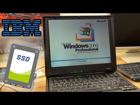 Thumbnail for IBM Thinkpad i1200 SSD Upgrade and Windows 2000 Install