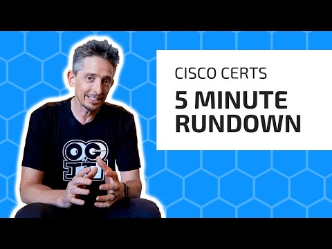 Thumbnail for New 2020 Cisco Certifications Explained in 5 Minutes | CCNA 200-301 | CCNP