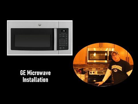 GE Microwave Installation
