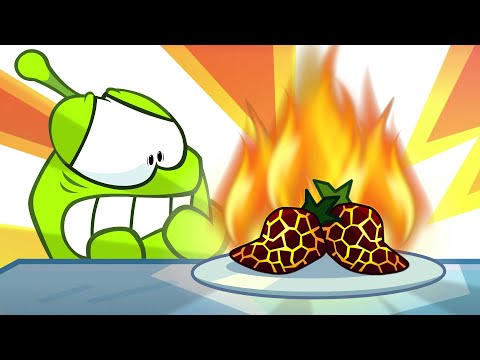 Om Nom Geschichten ???? Heißer Wettbewerb ???? Wer ist schneller? ???? Lustige Cartoons für Kinder