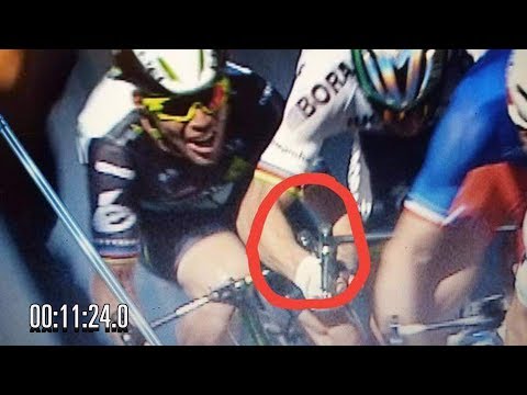 Forensic analysis of Sagan vs Cavendish Crash on Stage 4 TdF