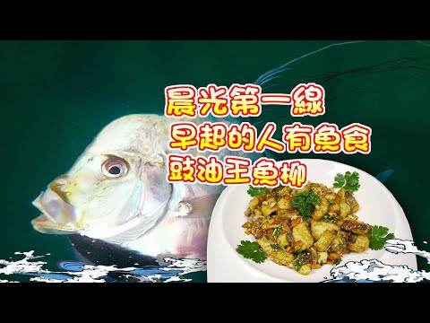 【漁人推介】香港水域 阿火帶大家出海玩徒手潛水,晨光第一線 日出落海 早起的人有魚食 白鬚公|絲鰺好難食?回家製作豉油王魚柳 Catch and Cook  African pompano