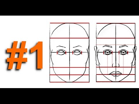 Karakalem Yüz Çizimi (How to draw a face?)