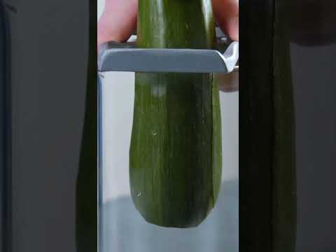Impossible de couper les courgettes plus rapidement !