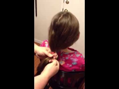 Regan donates to locks of love