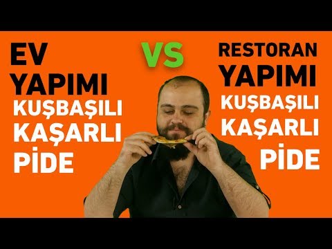 Thumbnail for Ev Yapımı vs. Restoran Yapımı Kuşbaşılı Kaşarlı Pide | Yemek Düelloları #16