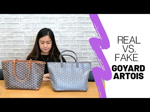 Thumbnail for GOYARD ARTOIS: Fake vs. Real (How to Tell a Real Goyard Artois bag)