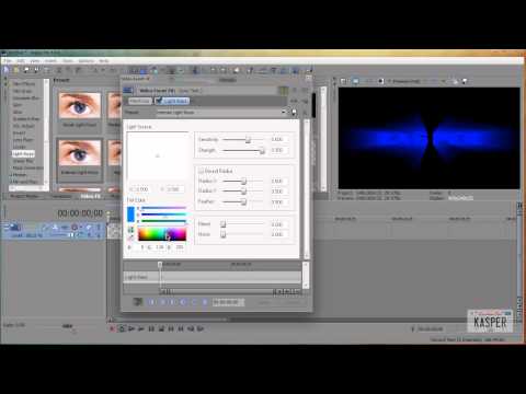 Sony Vegas - Efecto Light Rays