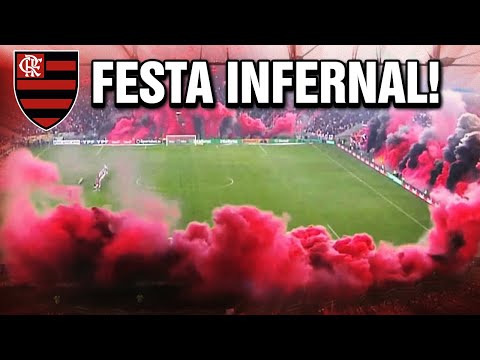 Thumbnail for O INFERNO RUBRO-NEGRO! Torcida do Flamengo dá show no Maracanã. 13.07.22