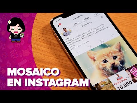 Cómo crear un MOSAICO de FOTOS en tu INSTAGRAM | ChicaGeek
