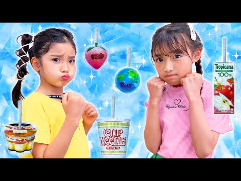 みのちゃんとお友だちが色んなものを凍らせてアイス作り対決！勝つのはどっち？夏休み 自由研究 ぷっちぐみコラボ