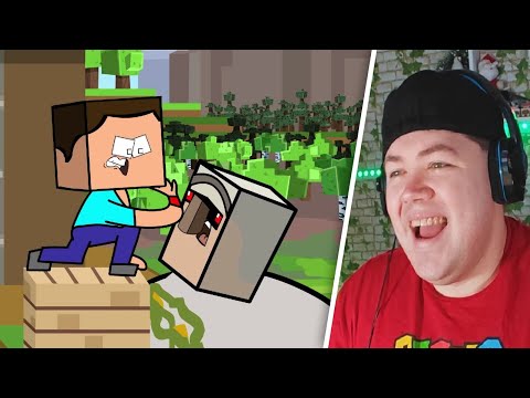 Thumbnail for Minecraft ANIMATED SPEEDRUN “Village” | REAKTION