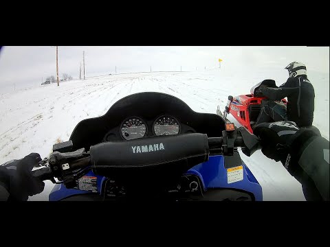 Yamaha Vmax-4 800 and SRX 700 Trail Ride