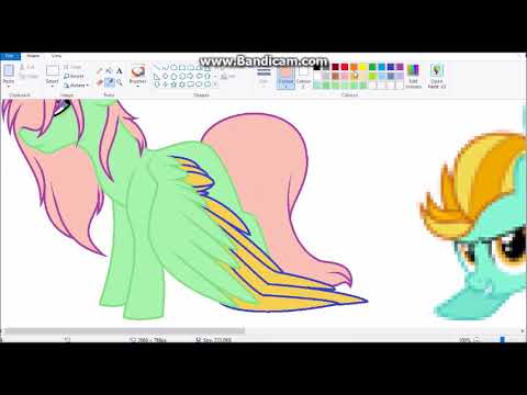 flutteryshyXlightning dust- MLP Speedpaint