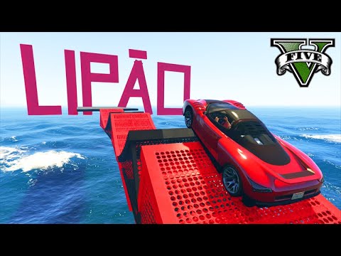 GTA V Online: CORRIDA AQUÁTICA do LIPÃO!!! (COM JETSKI e muito MAIS)!!!