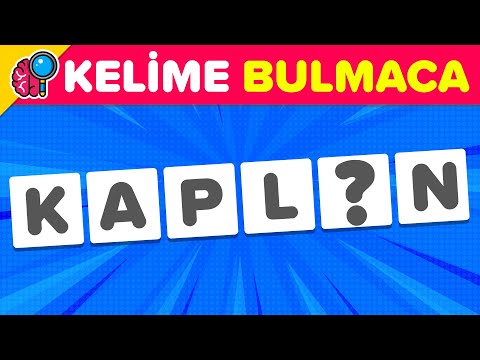 KELİME BULMACA OYUNU ???? - ???? : Karışık Kelimeleri Tahmin Et | Bul Bakalım