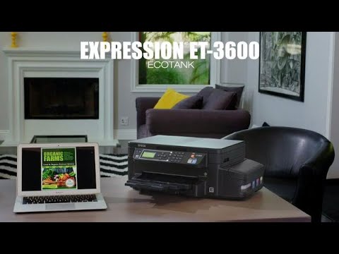 Epson Expression ET-3600 | Take the Tour of the EcoTank All-in-One Printer