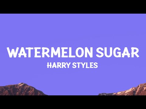 Thumbnail for Harry Styles - Watermelon Sugar (Lyrics)