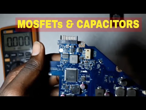 Thumbnail for How to check bad capacitors and MOSFETs on laptop motherboards part3