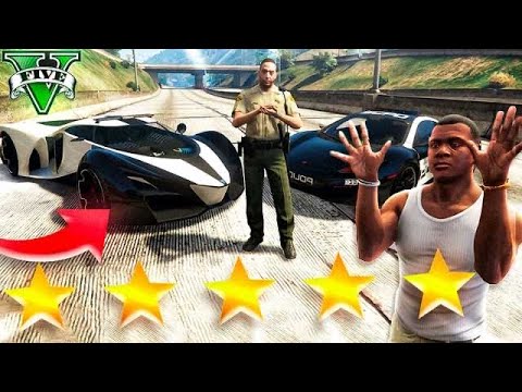 JUEGO GTA 5 pero LA POLICIA TIENE SUPERCOCHES !! WTF - ElChurches