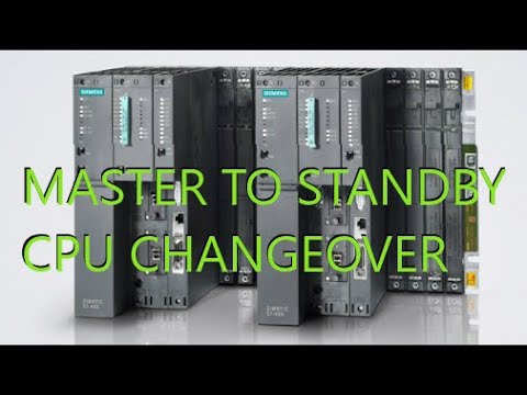 Siemens Troubleshoot Video - How to switch master &amp; standby CPU in redundant system?