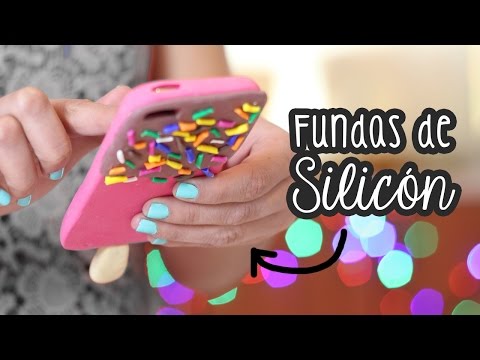 ¡FUNDAS PARA CELULAR DE SILICÓN HECHAS POR TI! Regalos para navidad ✄ Craftingeek