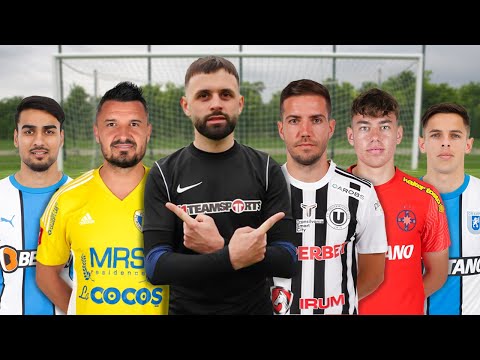 Eu VS 5 jucatori din Liga 1 Romania ! *Fotbal Challenge*