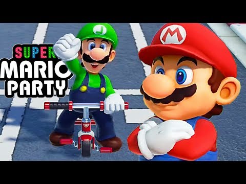 СУПЕР МАРИО ПАТИ #2018 Игровой мультик для детей 2018 Super Mario Party All Minigames