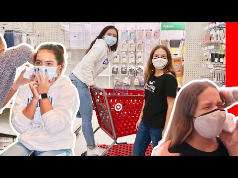 Getting SIX ears pierced at Claire&apos;s / Last minutes BACK TO SCHOOL SHOPPING / HAUL SISTER FOREVER