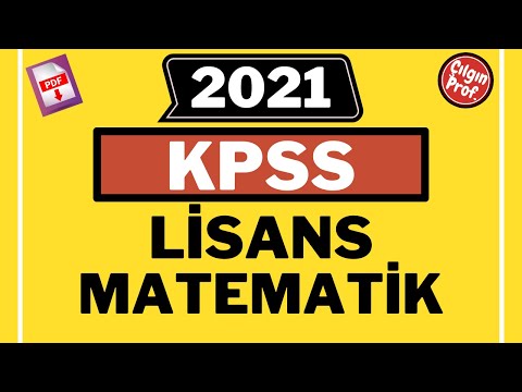 2021 KPSS LİSANS MATEMATİK [+PDF] - 2021 KPSS Matematik Soru Çözümleri