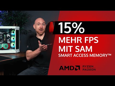 Nutze SAM (Smart Access Memory) für ein Leistungsplus von bis zu 15%*