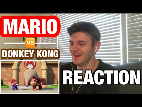 MARIO vs DONKEY KONG (Official Cinematic Trailer) - REACTION VIDEO!
