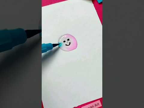 Thumbnail for Smiling aura ???? #shorts #art #youtubeshorts