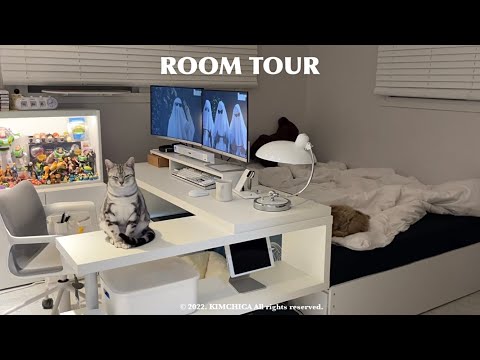 ????ROOM TOUR???? 4평 방꾸미기 | 홈오피스 룸투어 | 작업실&amp;침실 | 오늘의집 | 100만원어치 쇼핑 | 자취방인테리어