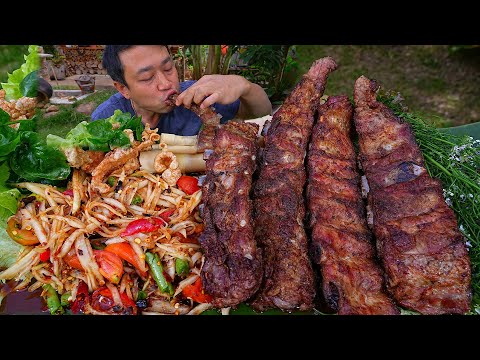 ซี่โครงกระดูกอ่อนย่าง กินกับ ส้มตำปลาร้าเผ็ดๆ เข้ากันลำขนาดครับผม -05-01-2023-