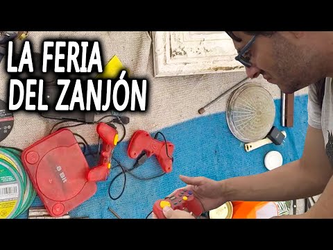 Recorriendo la feria EL ZANJÓN de José C. Paz en busca de VIDEOJUEGOS