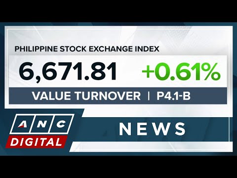 PSEi closes higher at 6,671 on Tuesday | ANC