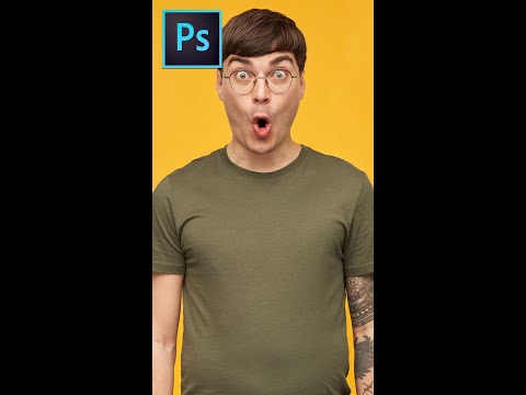 Como criar uma nova camada no Photoshop - técnica 1 - #Shorts
