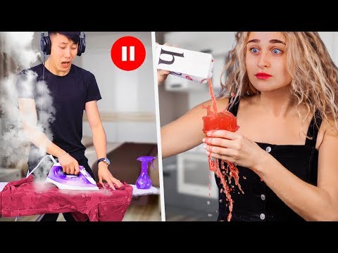 Pause Challenge! Prank Wars!