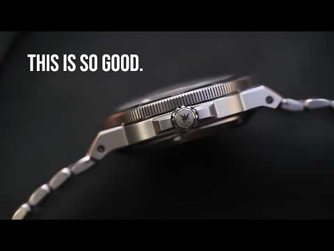 This Unique 300m Integrated Dive Watch is Amazing and Affordable.